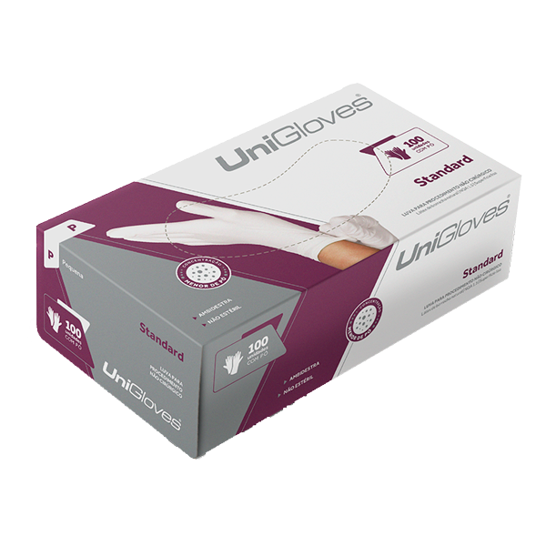 Luva de Procedimento com Pó Standard - Unigloves