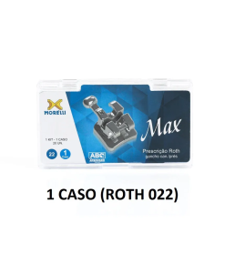 Bráquete de Aço Roth Max 022 Dente 21 - Morelli