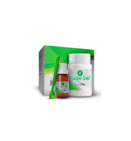 Kit Cimento Endodôntico PulpoSul Pó + Líquido - Iodontosul