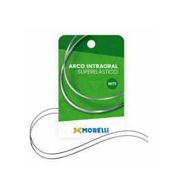 Arco Superelástico Curva Reversa NiTi Redonto 012 Grande - Morelli