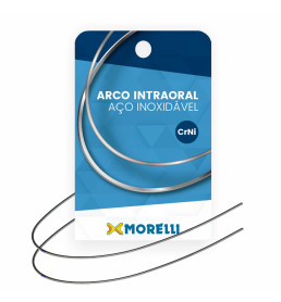 Arco de Aço Intraoral CrNi Redondo 020" Interior - Morelli