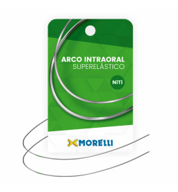 Arco NiTi Superelástico Redondo 020" Grande - Morelli