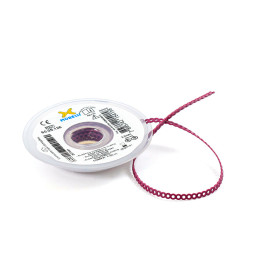 Elástico Corrente Curto Rosa Pérola - Morelli