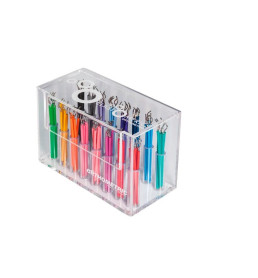 Estojo Acrílico Porta Elástico Modelo Simples - Orthometric