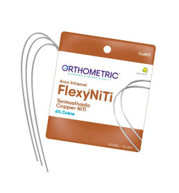 FIO COPPER NITI RETANGULAR 19 X 25 INF 52.47.2519 ORTHOMETRI