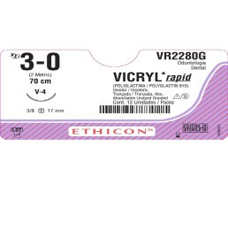 Fio de Sutura Absorvível Vicryl 3.0 Ethicon - Johnson & John