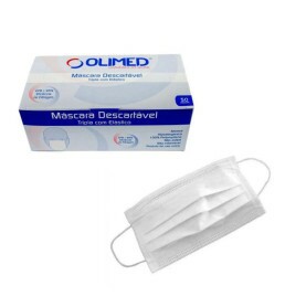 Máscara Descartável Tripla - Olimed