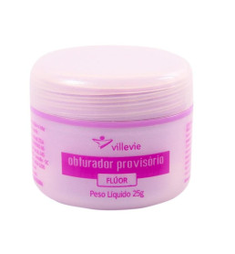 Restaurador Provisório com Flúor Rosa - Villevie