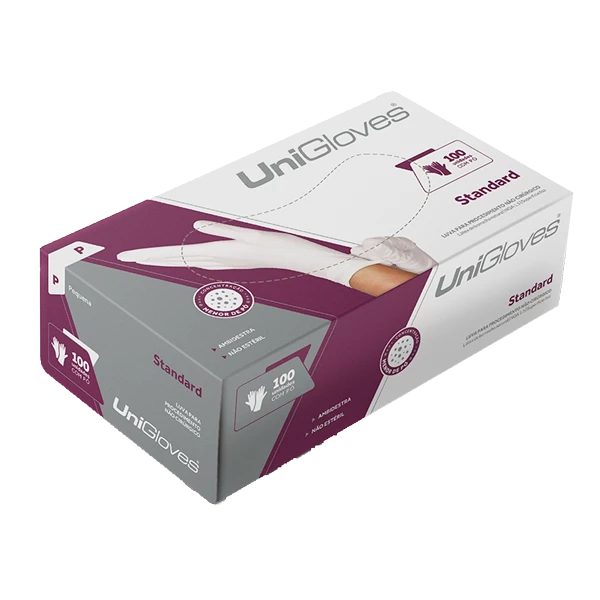 Luva de Procedimento com Pó Standard - Unigloves