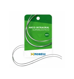Arco Superelástico Curva Reversa NiTi Redonto 012 Grande - Morelli