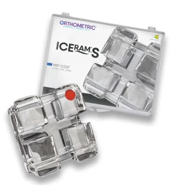 Bráquete Cerâmico Iceram Safira MBT 022 - Orthometric