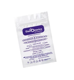 Embalagem Para Elásticos Ortodônticos Zip Bag - Orthometric